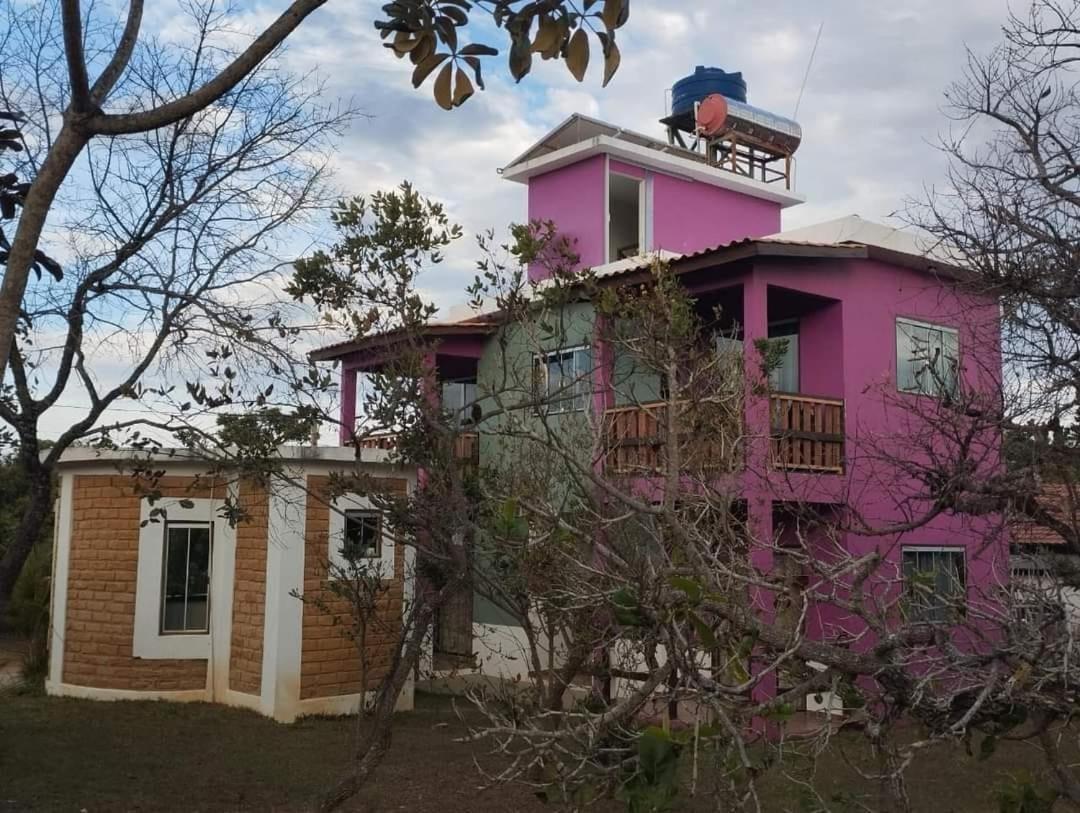 Flat Da Pousada Avalon Alto Paraíso de Goiás エクステリア 写真
