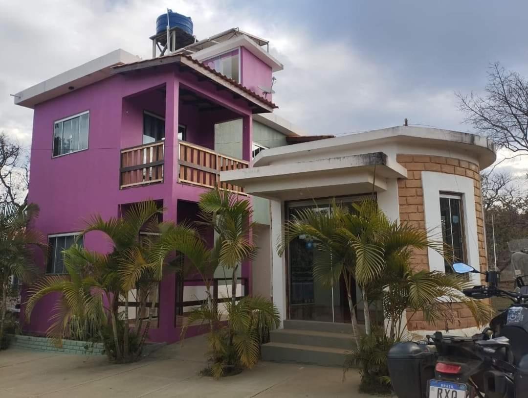 Flat Da Pousada Avalon Alto Paraíso de Goiás エクステリア 写真